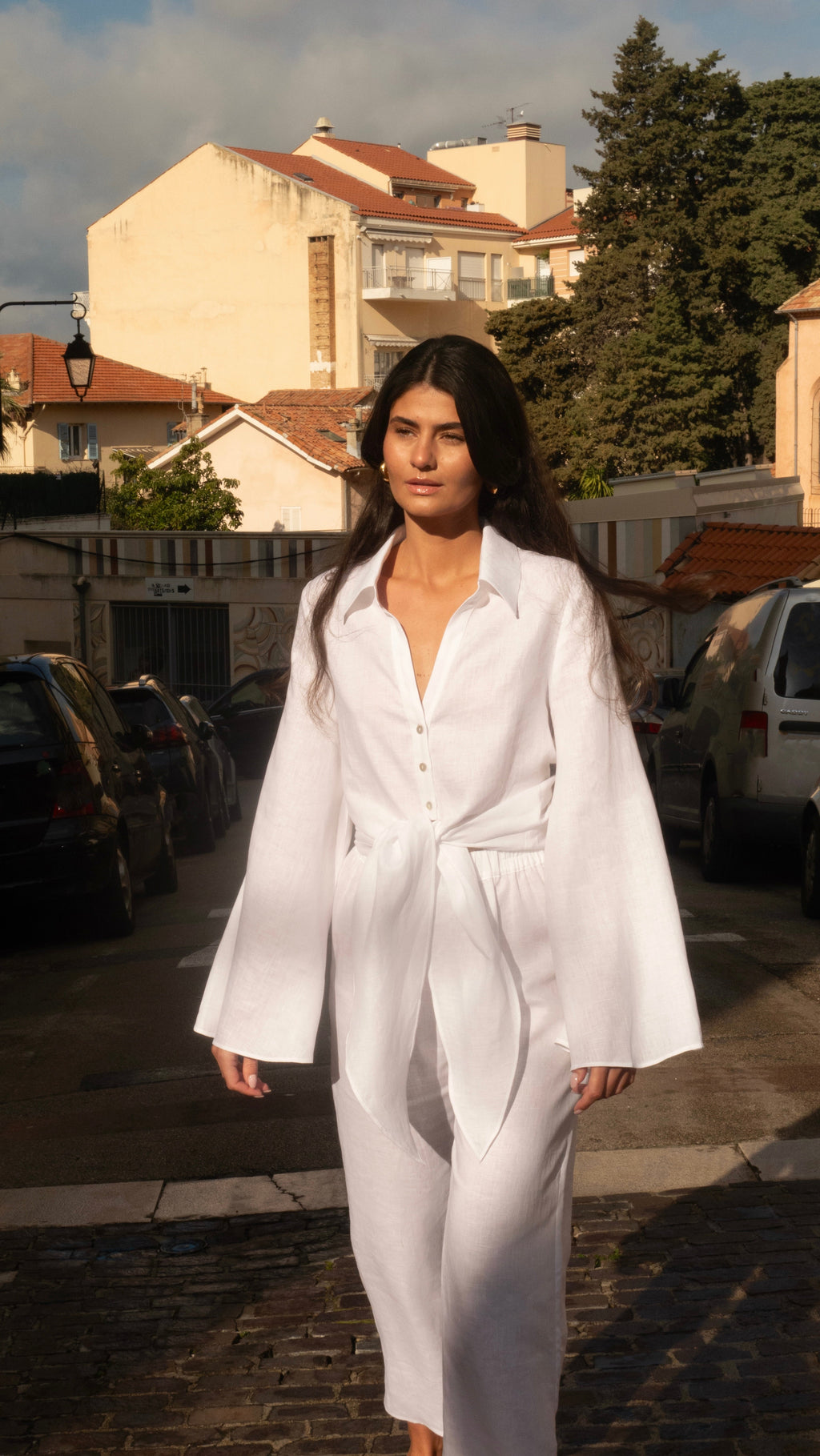 Adrienne shirt white