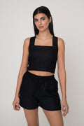 Noele top black